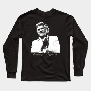 Kenny Rogers - Live Long Sleeve T-Shirt